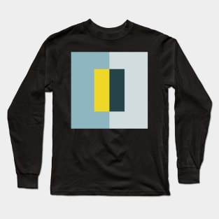 abstract minimalist geometrical design Long Sleeve T-Shirt